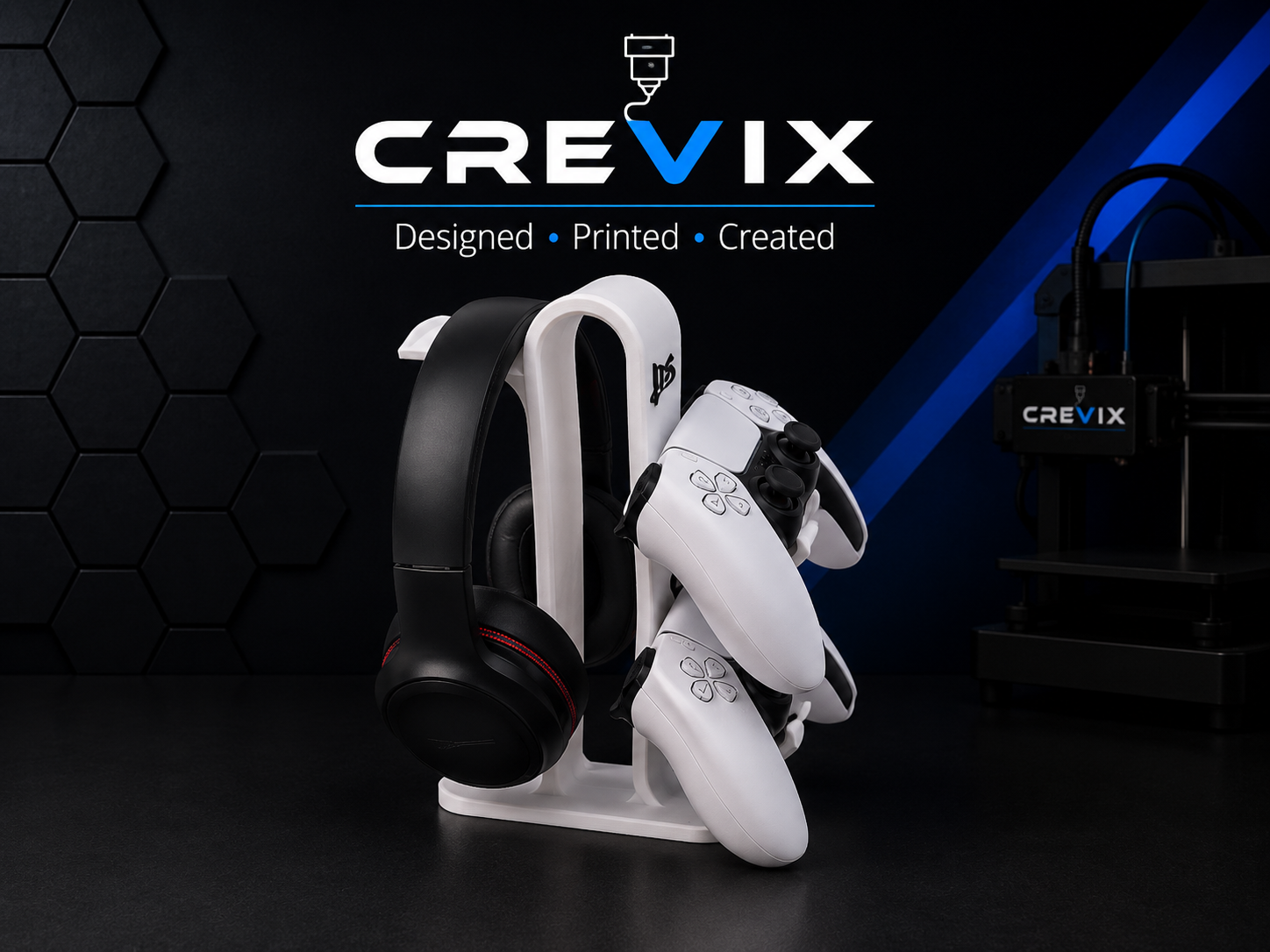 PS5 Controller Houder – 3D Geprint