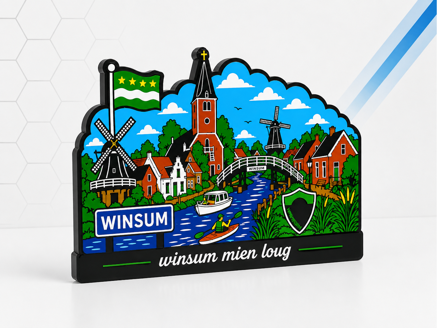 Winsum Skyline LED Lamp – 3D Geprint