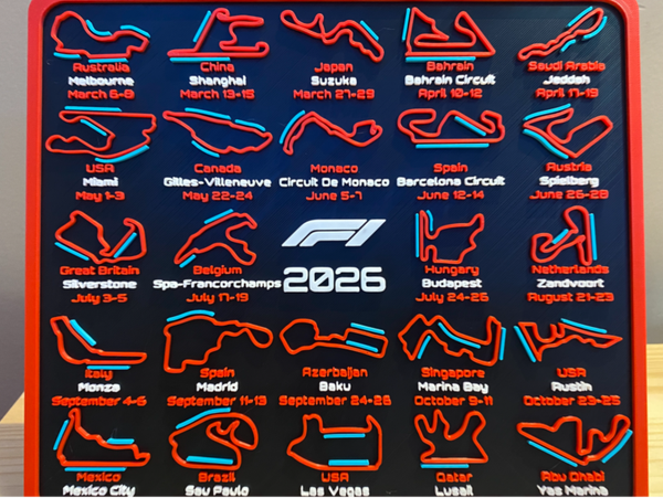 Racing kalenders 2026