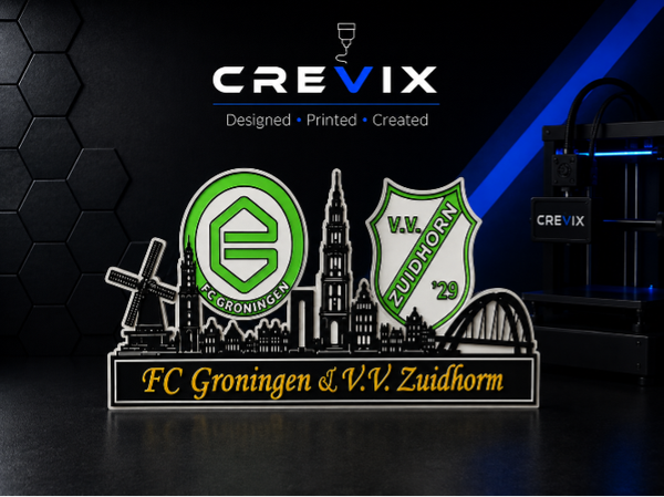 FC Groningen & V.V. Zuidhorn Skyline Lamp