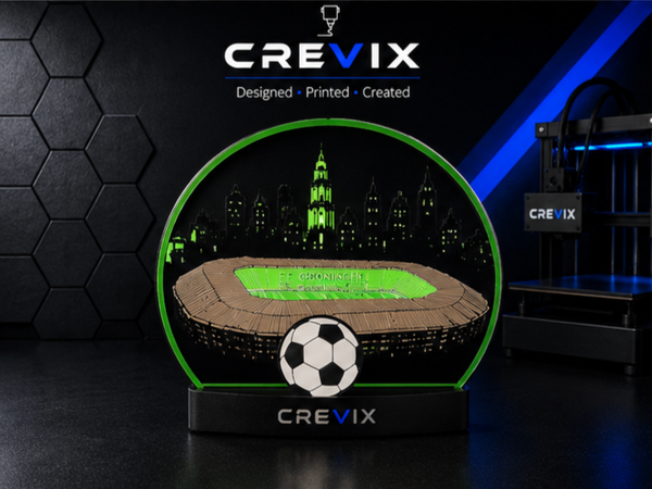 FC Groningen Euroborg Skyline LED Lamp