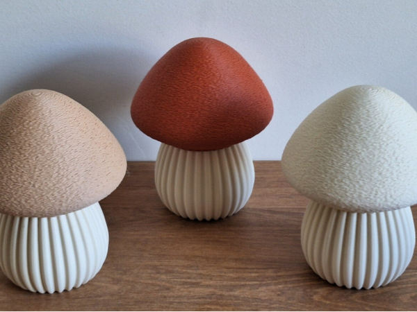 Decoratieve 3D Paddenstoelen – Per Stuk of Set van 3