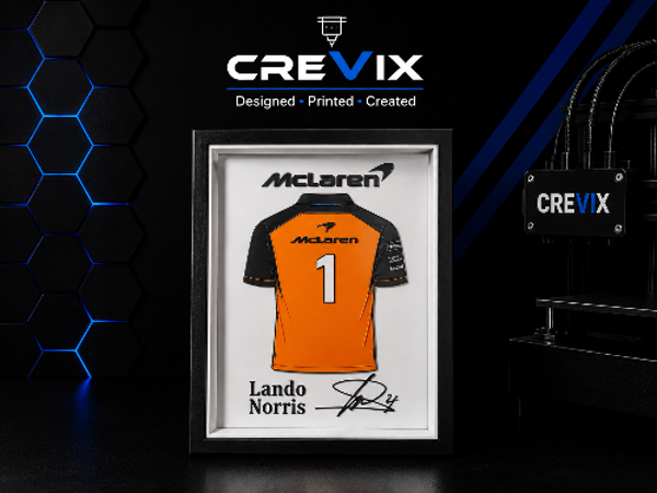 3D Galerijdisplay Formule 1 – Gepersonaliseerd met Coureur, Team & Nummer