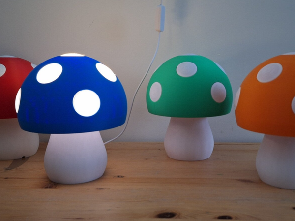 Paddestoel Toad lamp