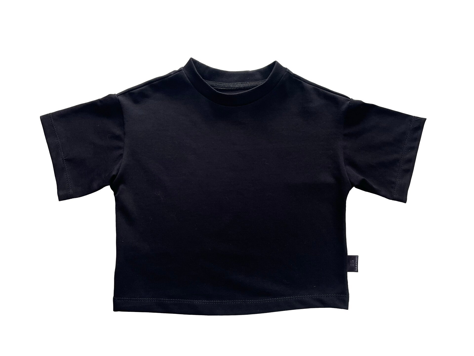 T-shirt oversized black ov_10