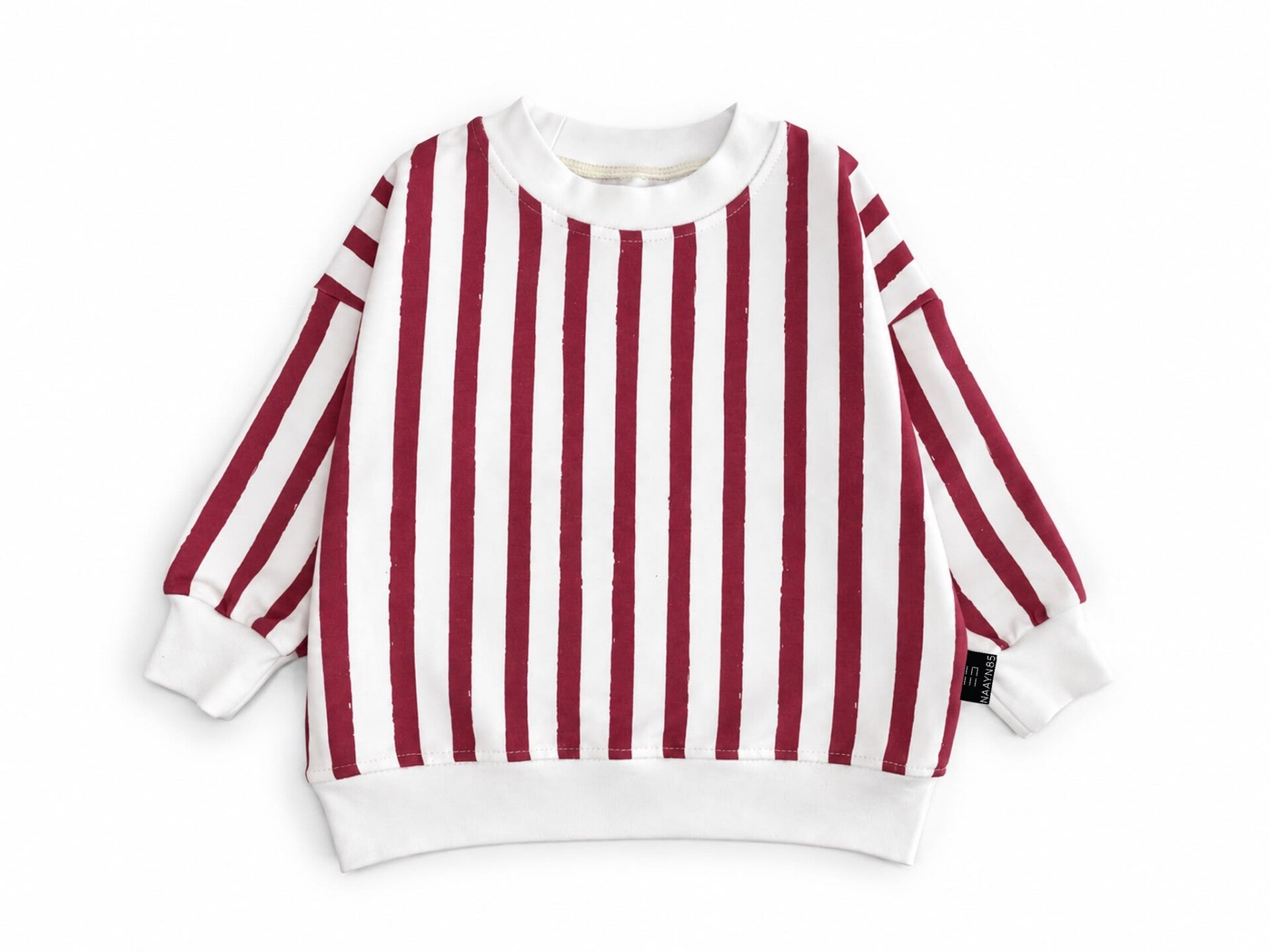 Sweatshirt Stripped_Lila
