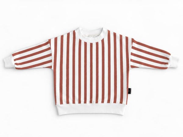 Sweatshirt Stripped_Orange