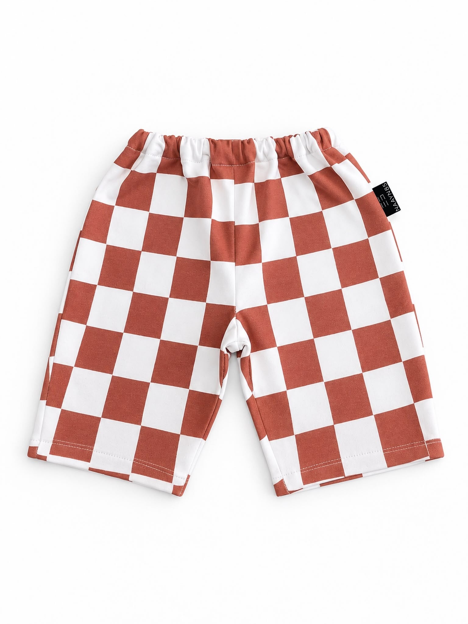 Kids Lounge Trousers Square Brique_FT010