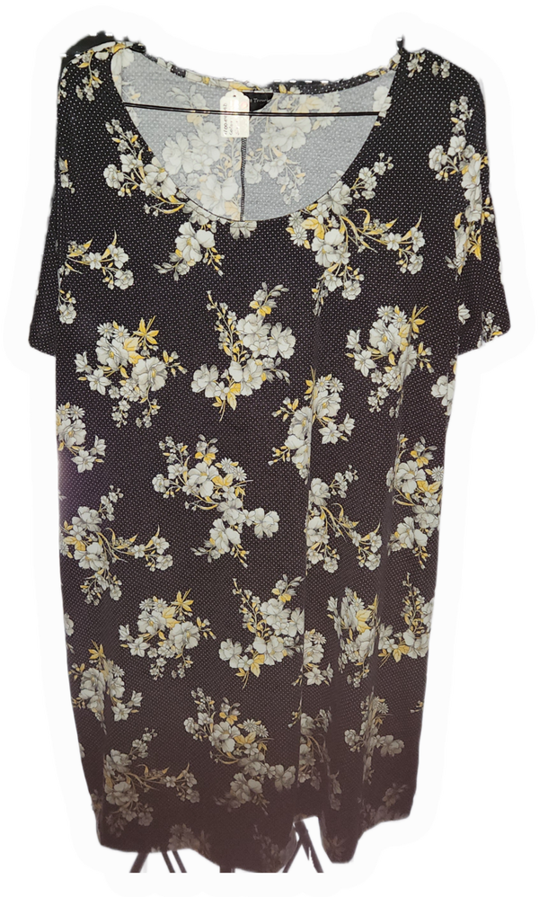 Damen Kurzarmkleid