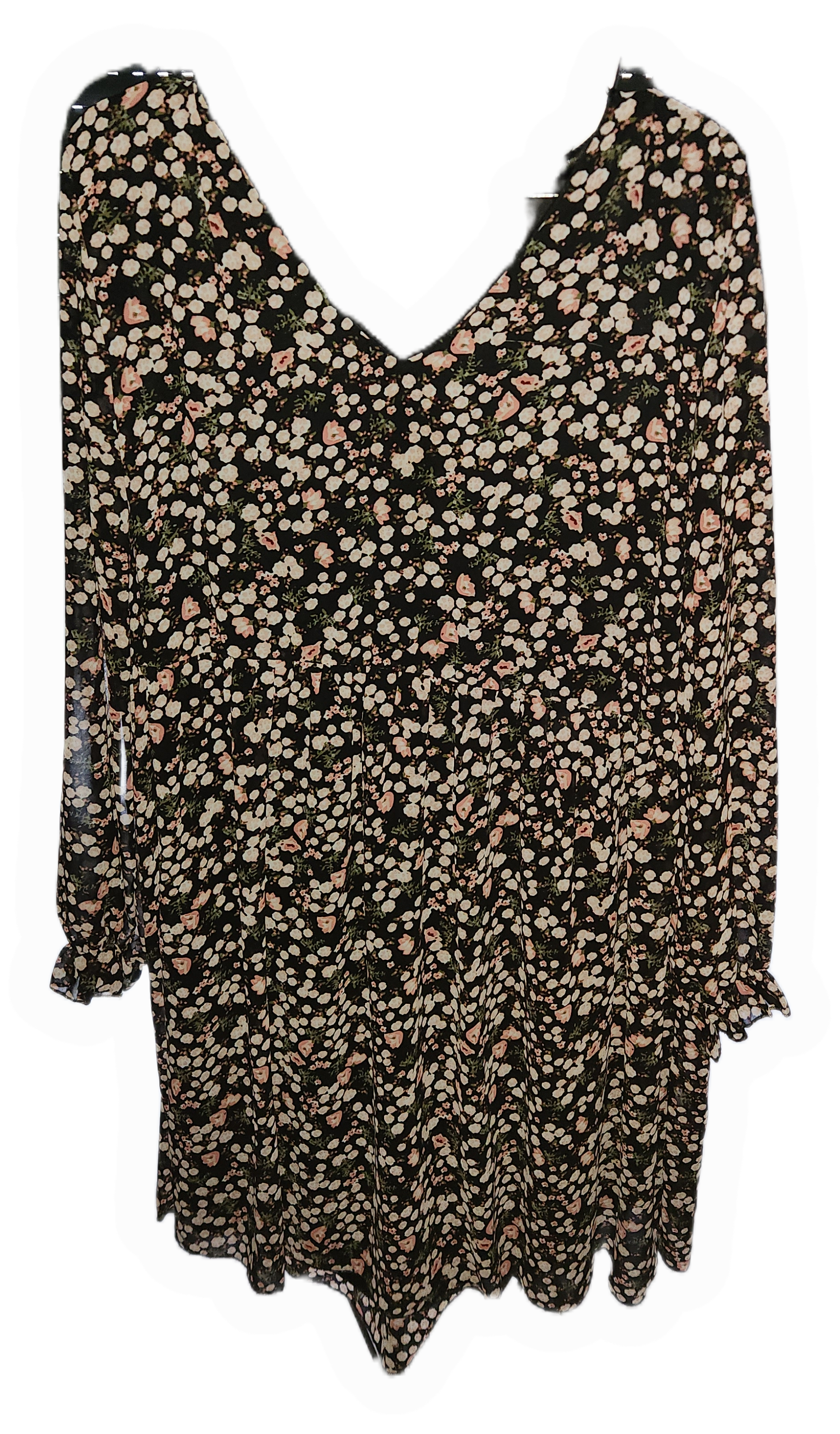 Damenlangarmkleid