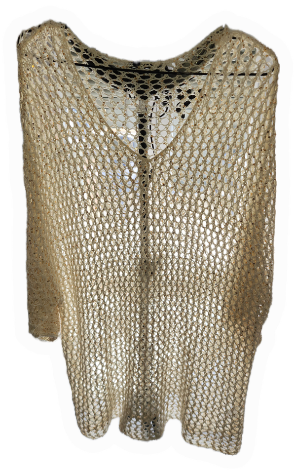 Damen Netzpullover