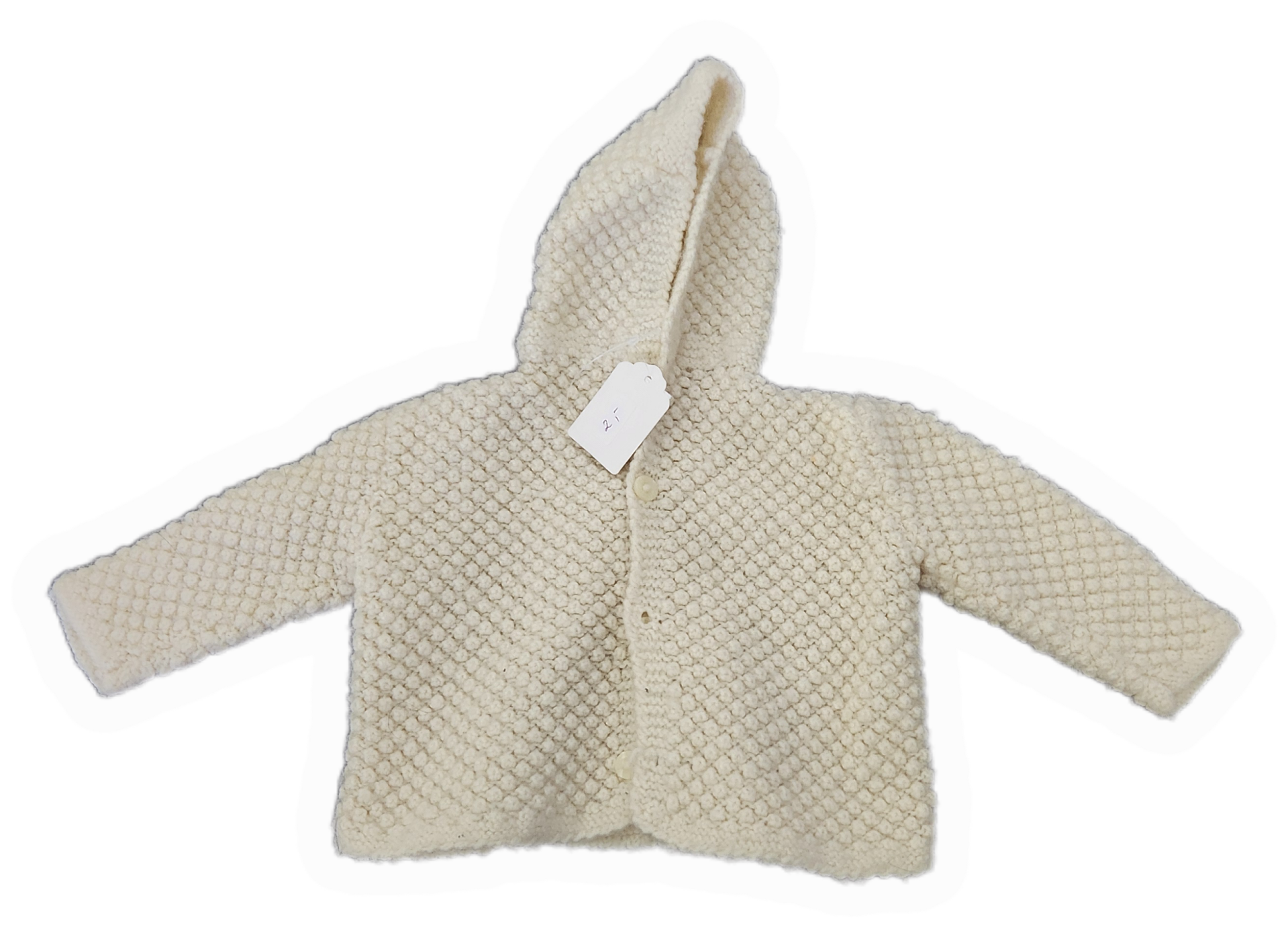 Handgestrickte Babyjäckchen