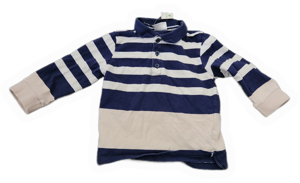 Baby Langarmpoloshirt