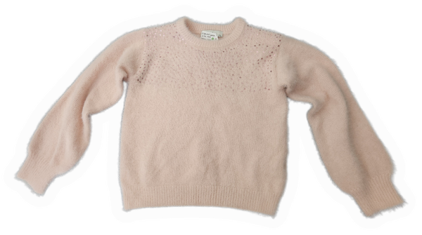 Mädchen Pullover mit Pailetten