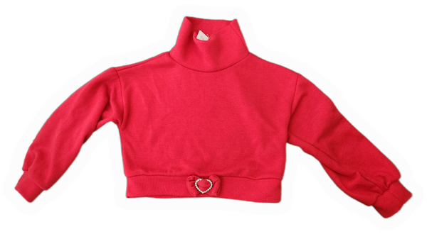 Mädchen Rollkragen Pullover