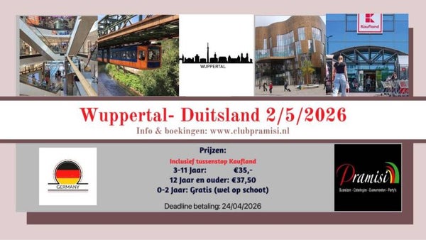 Wuppertal 2 Mei 2026