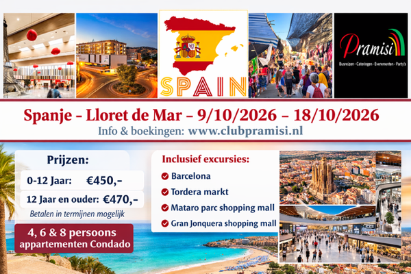 Lloret de mar - 4 persoons appartementen (volledige betaling)