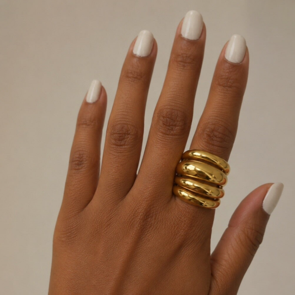 Chunky Gold ring