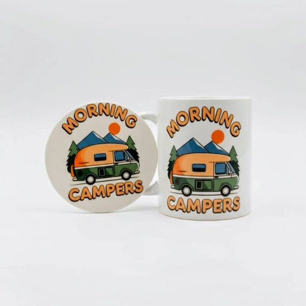 Morning Campers Mug