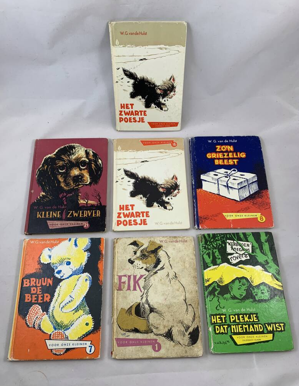 Klassieke W.G. van der Hulst kinderboekjes, jaren '33-'87