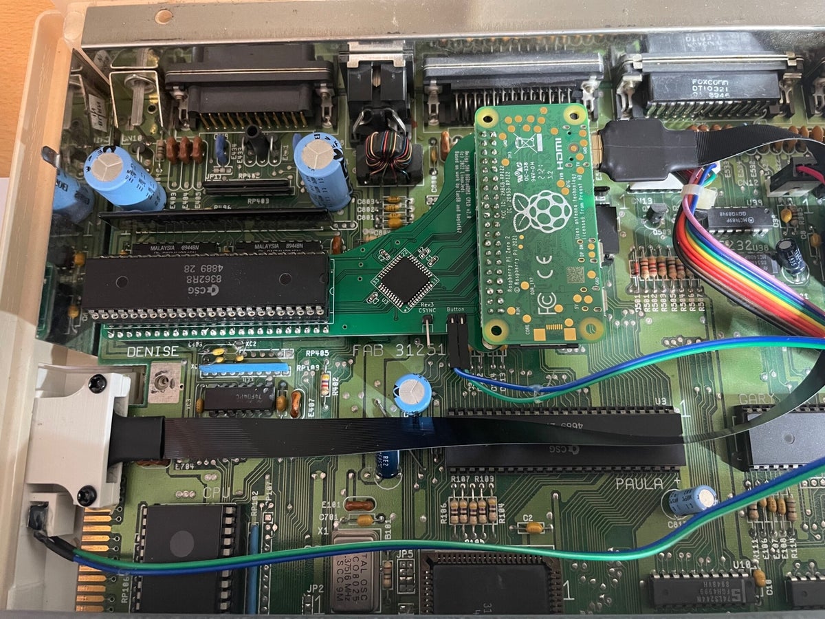 Adattatore Video RGB2HDMI Per Amiga 500 - Versione CPLD, Solo PCB Vuoto RGBtoHDMI - Foto 2