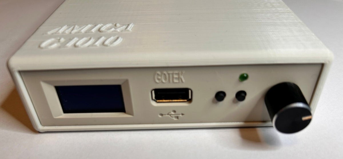 Gotek Floppy emulator with Large 0.96 inch OLED-screen and Rotary ...