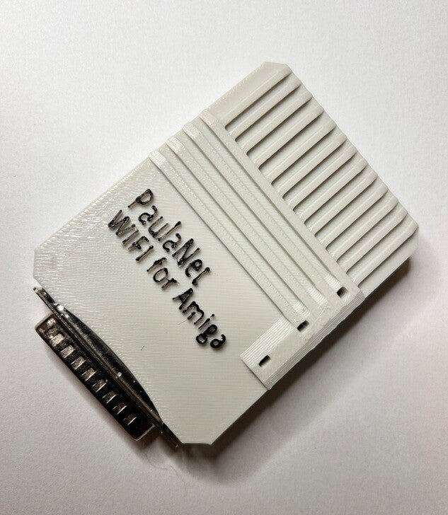 PaulaNet Amiga WiFi via the Floppy Port