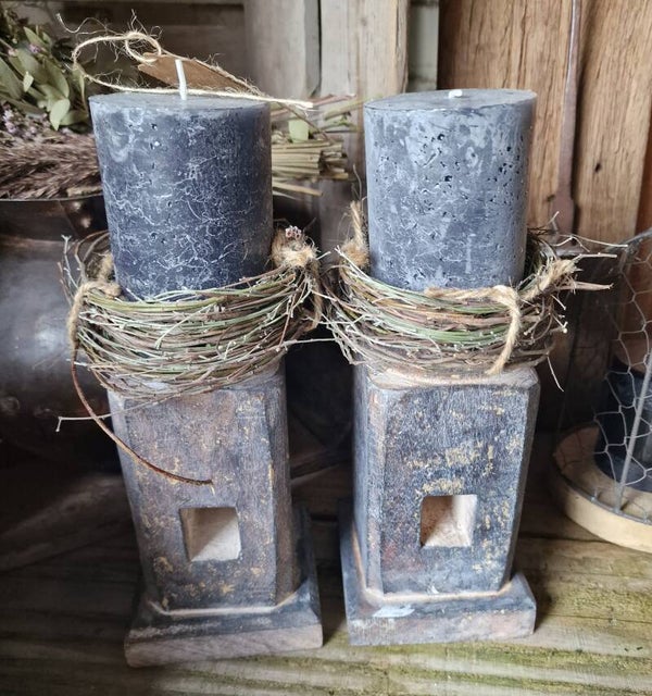 Kandelaar set hout