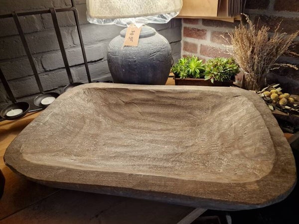 Houten trog