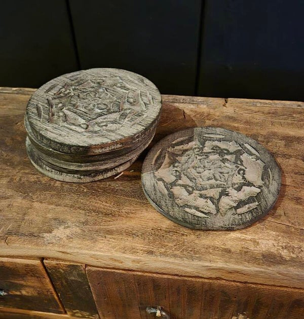 Houten onderzetters