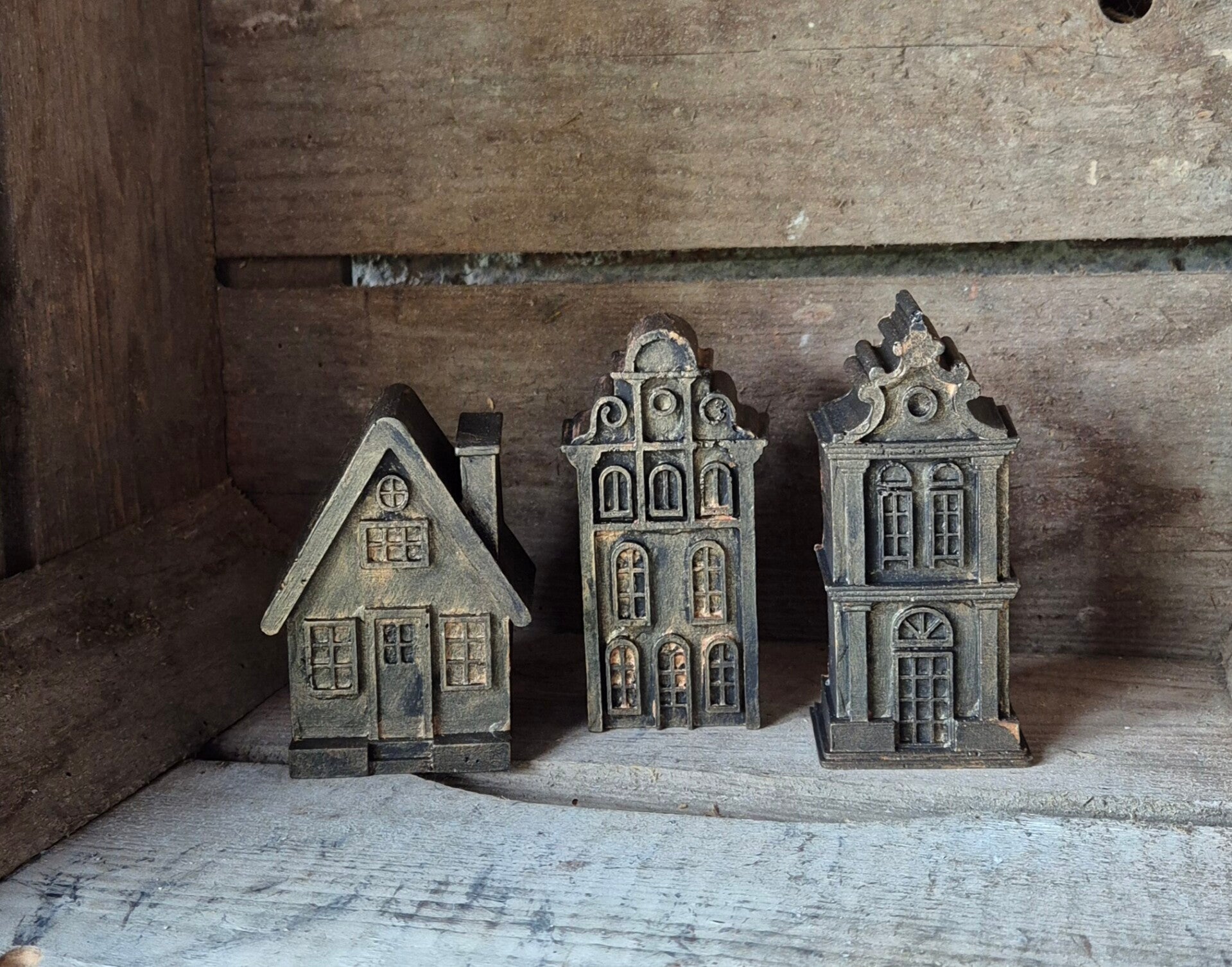 3 grachtenhuisjes