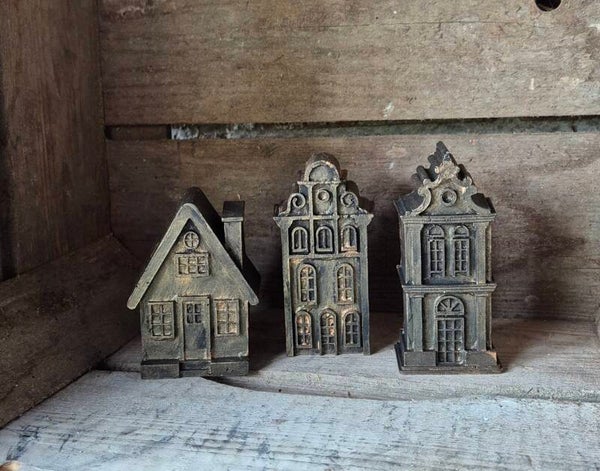 3 grachtenhuisjes