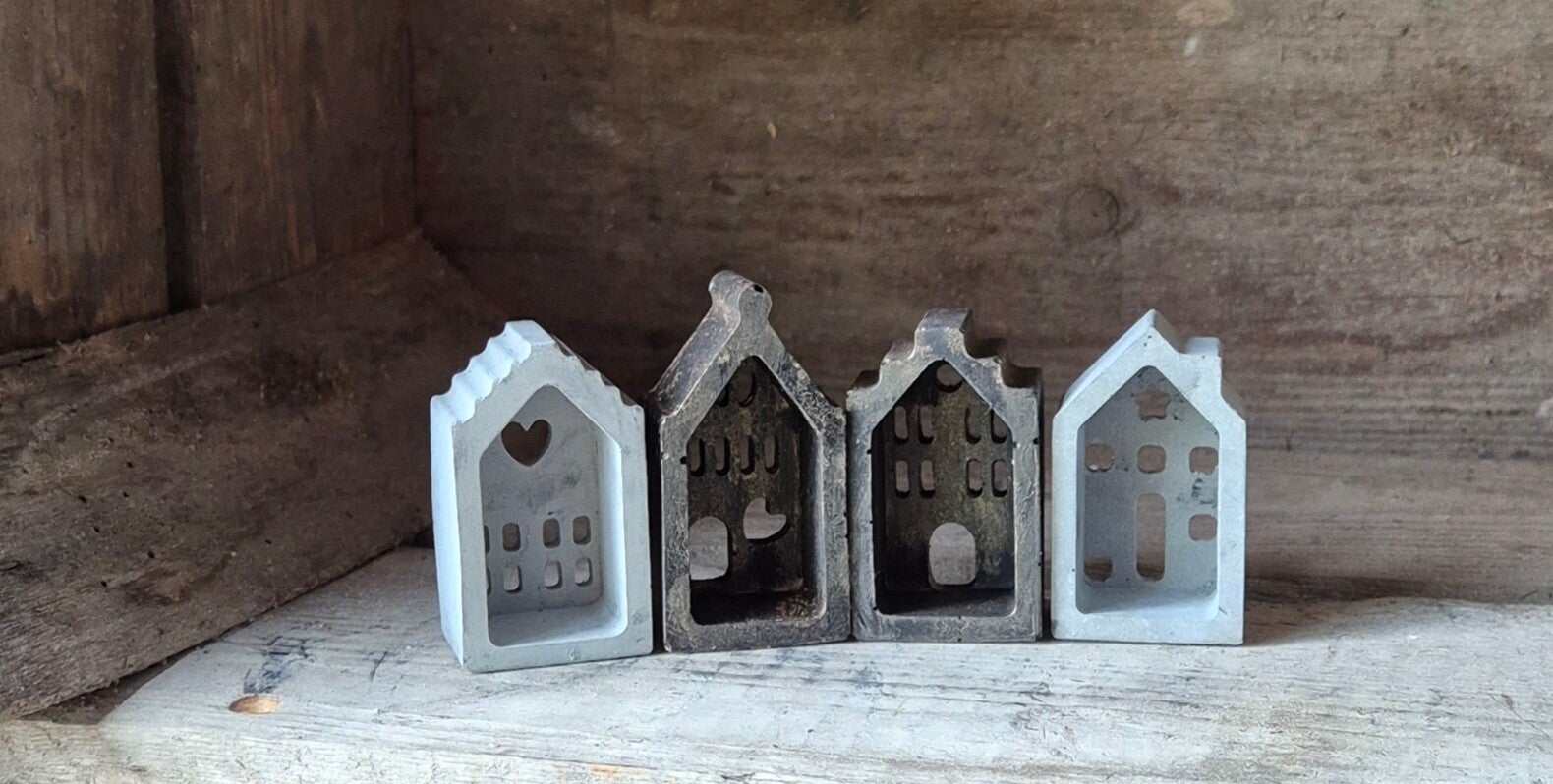 4 huisjes open
