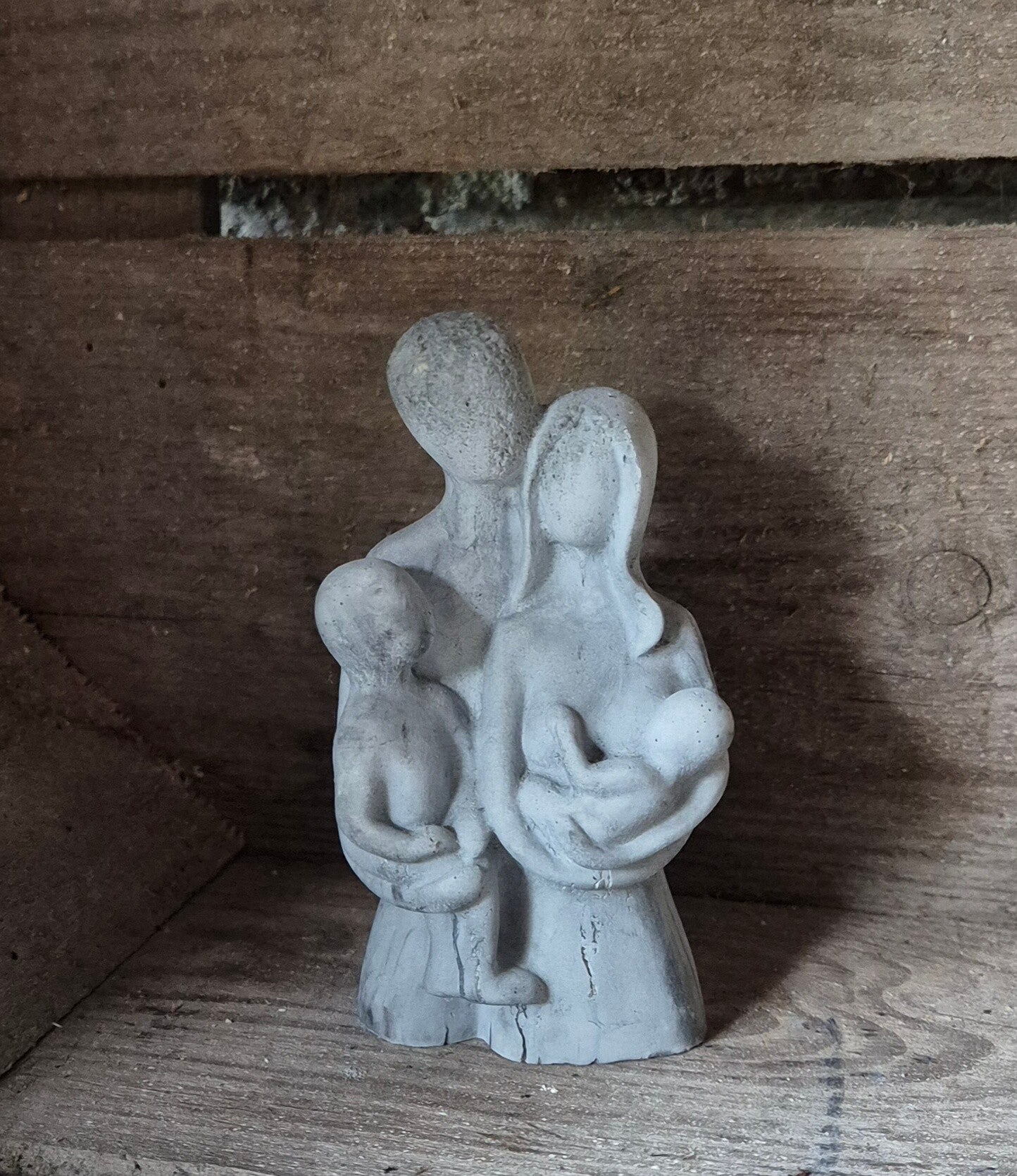 Man, vrouw,kind en baby