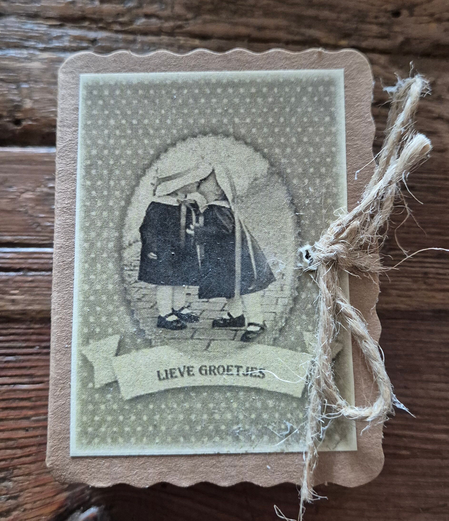 Zeepje Lieve groetjes