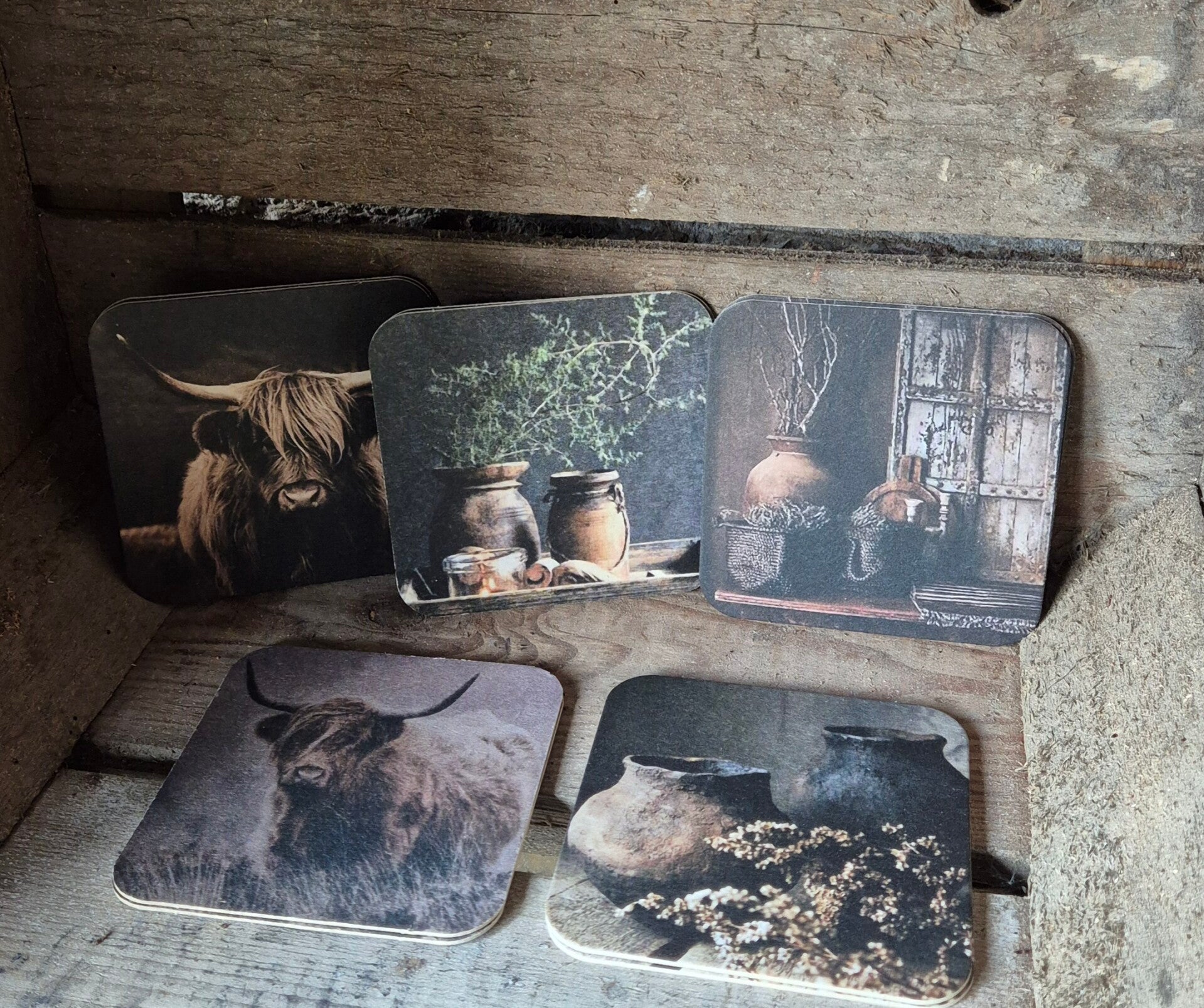 Onderzetters assortie