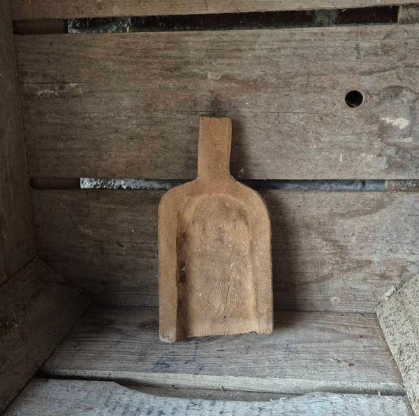 Houten schepje