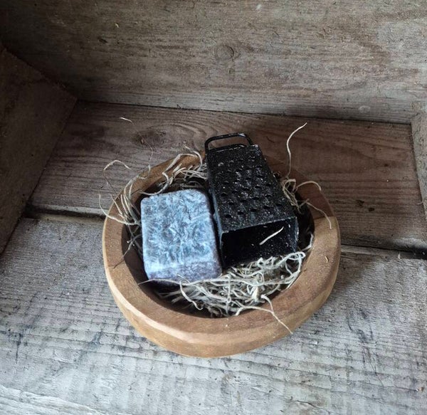 Houten bakje rond