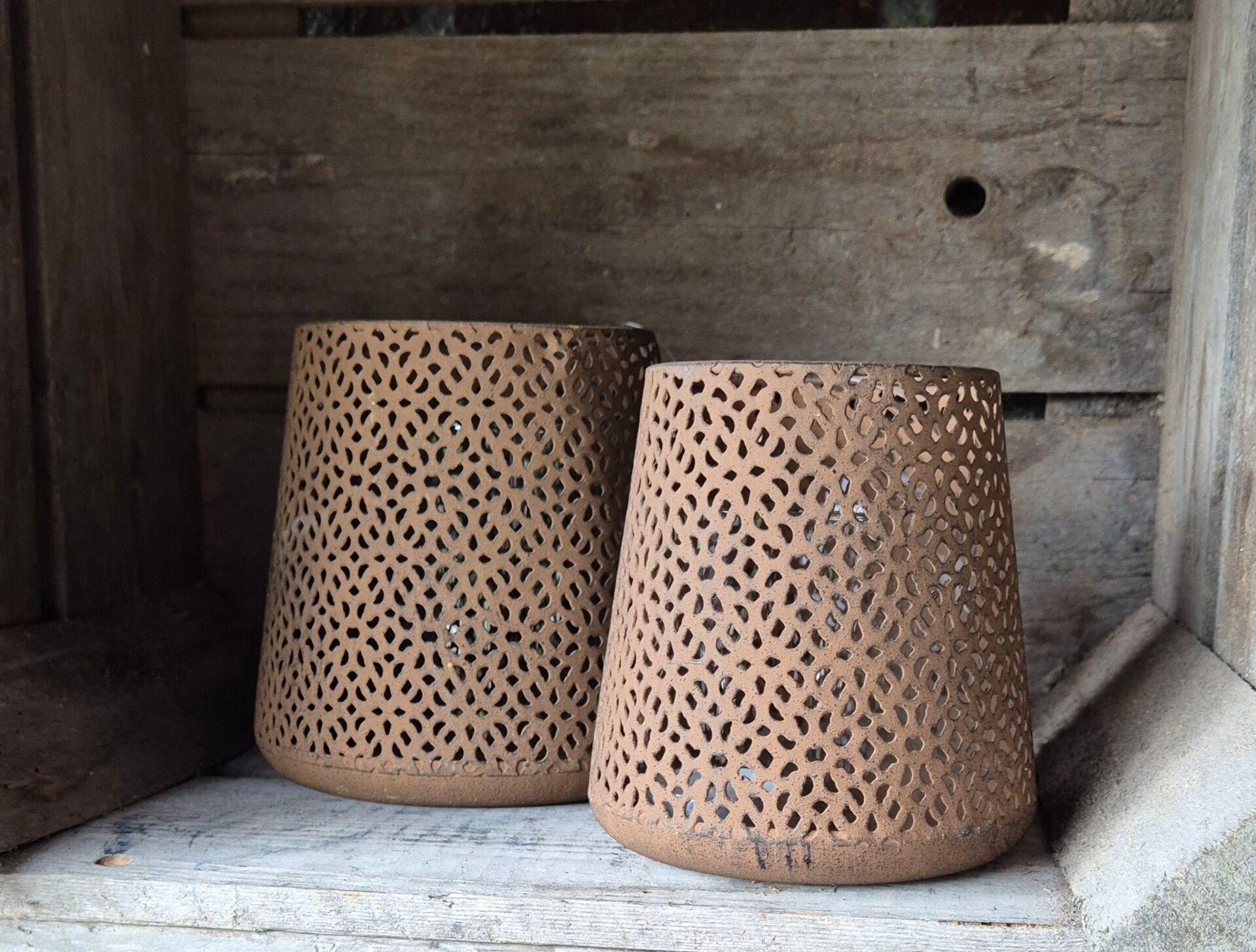 Roest waxinelichtje