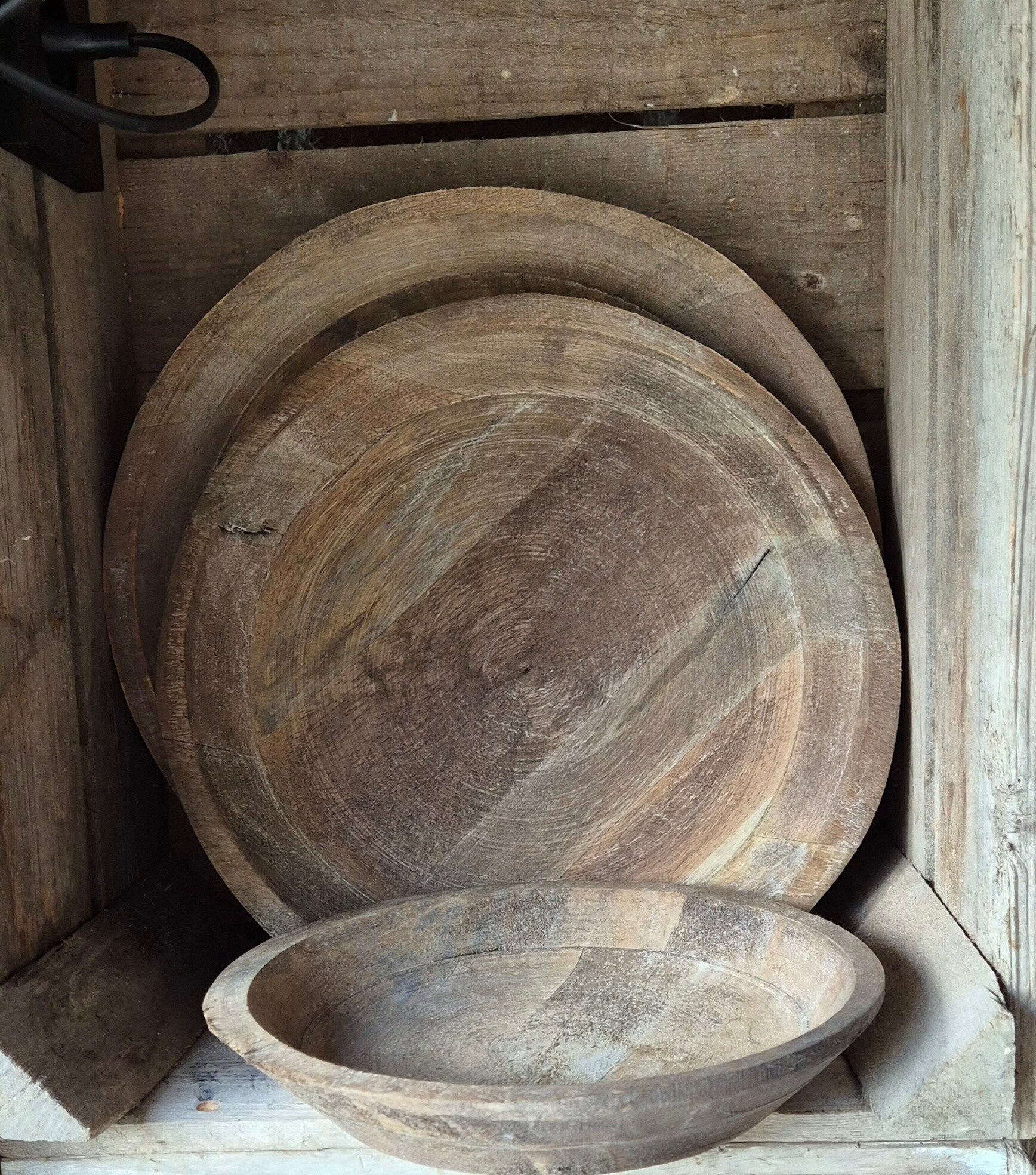 Houten schaal
