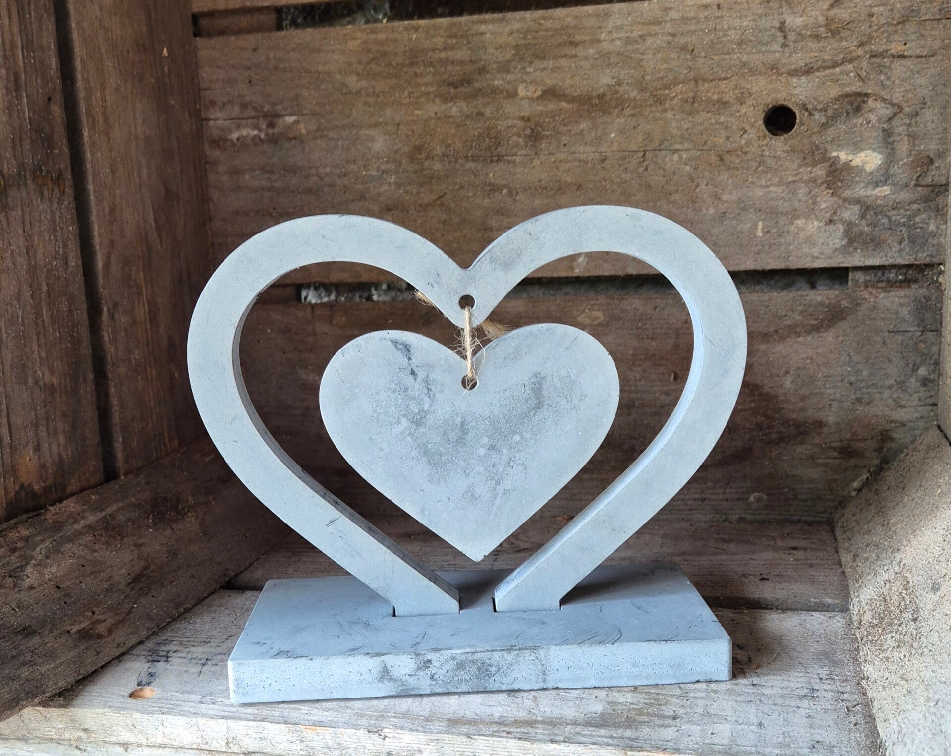 Staand hart open