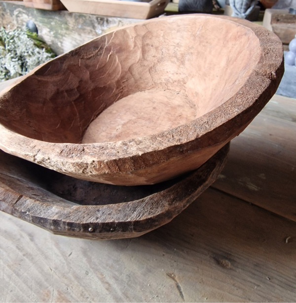 Houten schaal