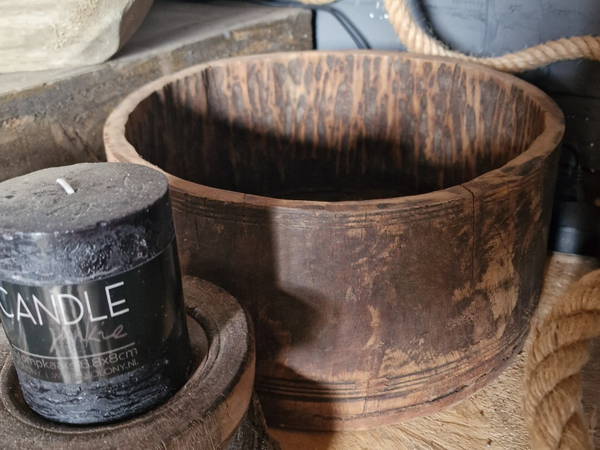 Vintage Schaal hout