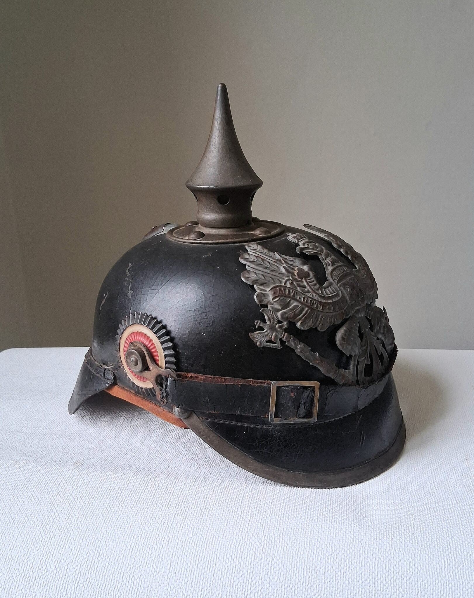Casque à pointe Prussien, Modèle 1915 (M15) Infanterie