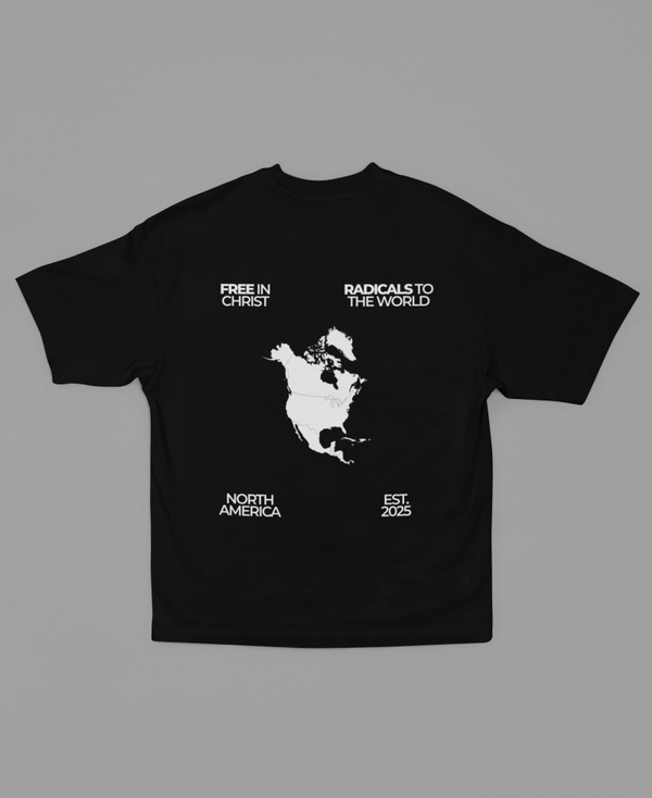 FREE RADICALS - ENJOY MOVEMENT CONFERENCE 25' -OVERSIZED T-SHIRT