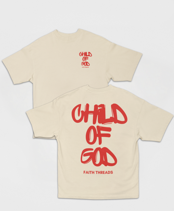 Oversized Tee "CHILD OF GOD"