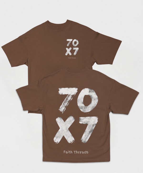 Oversized Tee - "70x7"