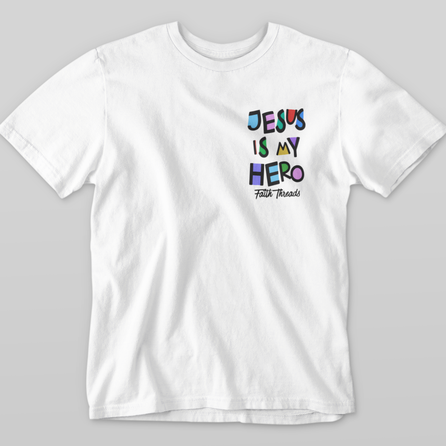 "JESUS MY HERO"  - T-Shirt
