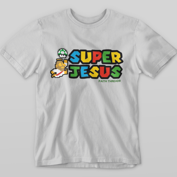 "SUPER JESUS"  - T-Shirt