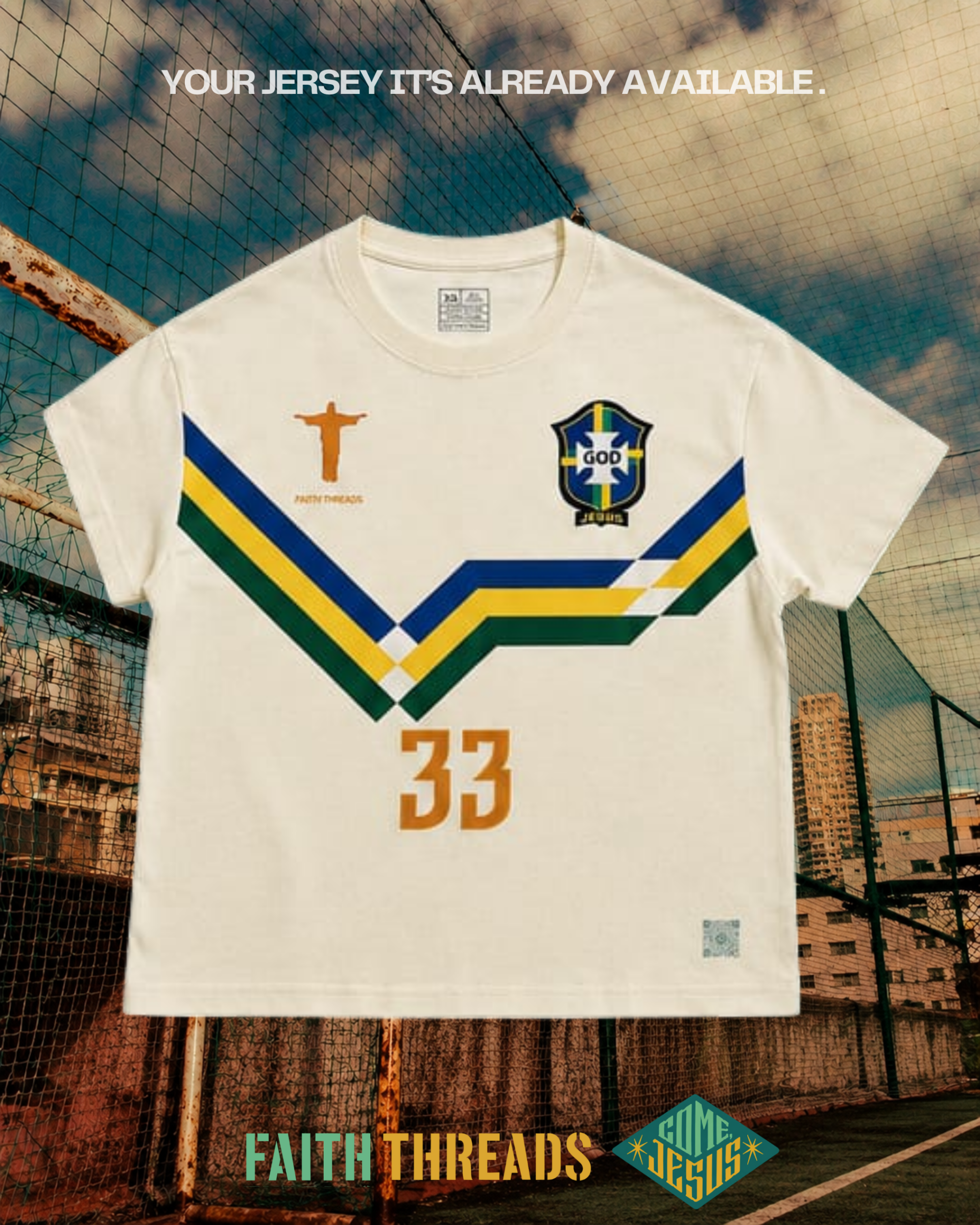 "COME, JESUS" Jersey